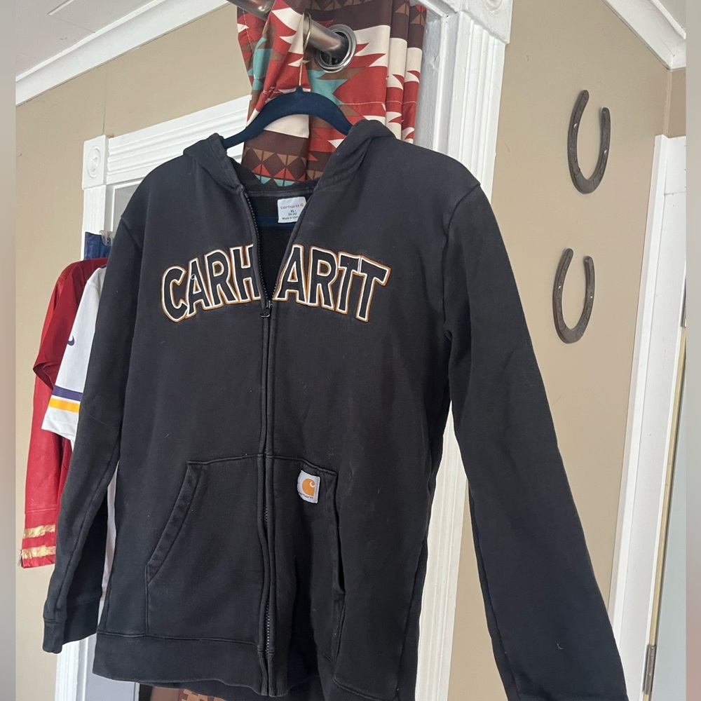Carhartt zip up hoodie